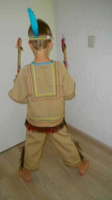 het indianenpakje